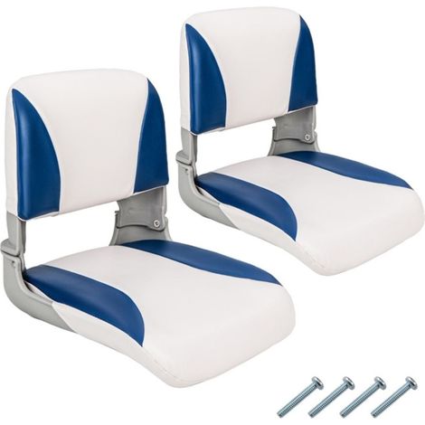 Klappbares Bootssitz-Set mit Schaumstoffpolsterung, wasserdicht, 2er-Pack