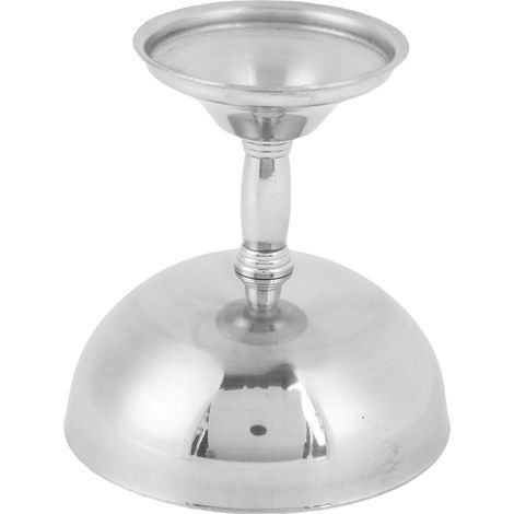 Coupe Glace Inox 304 Rétro Pied Service Dessert – Bol Salade Pudding Petite Taille 9CM (1/5)