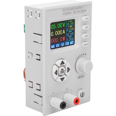 Alimentation CC régulée, commande numérique, écran LCD réglable, affichage 4 chiffres, 6-55 V CC, WZ5005 (1/5)