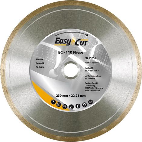Trennscheibe Diamant EC-110 115x1,5x7x22,23mm CEDIMA (1/2)
