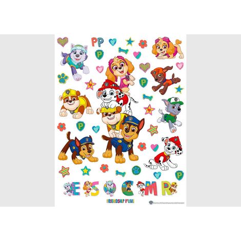 Stickers - Pat'Patrouille - Amis pour la vie - 65x85 cm (1/5)