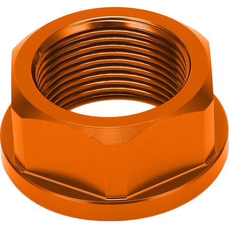 Écrou d'essieu de roue arrière M25 61010086000 de remplacement pour Husqvarna FC/FX/TC/TX 125-450Orange