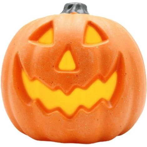 Lanternes de citrouille d\'Halloween, lampe de citrouille lumineuse simulée pour la décoration d\'Halloween (1/4)