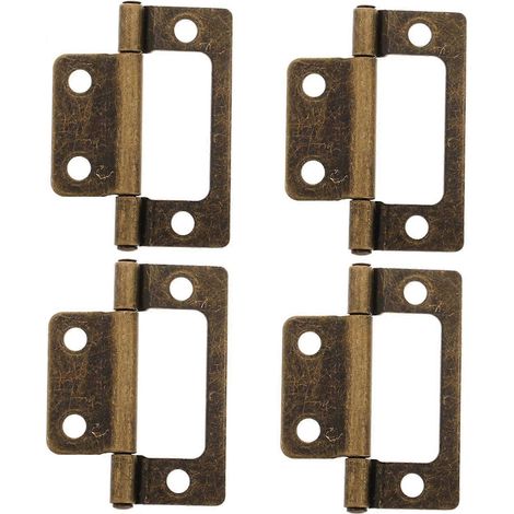 Charnière de porte de placard robuste ERINGOGO pour camping-car, finition antique vintage (1/5)