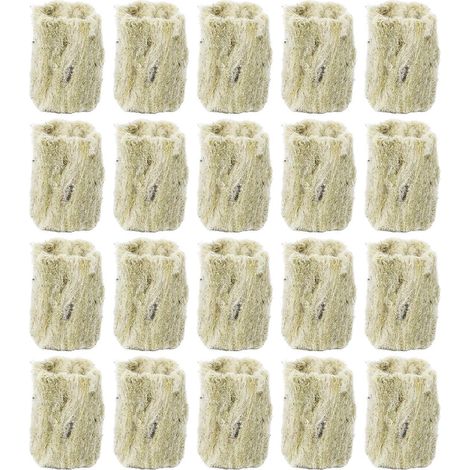20 blocs cylindriques de laine de roche pour culture hors-sol hydroponique-3.00X2.00X2.00CM-Light Green (1/3)