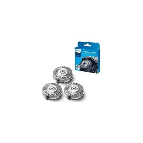 Philips Têtes de rasage SH50/50, compatibles avec les rasoirs Series 5000 et 6000, performances optimales, auto-afftage, 3 lames, modèle SH50/50, remplacent les modèles HQ9/50, HQ56/50 et RQ11/50 (1/4)