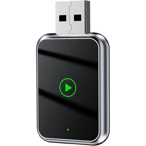 Adaptateur CarPlay sans fil AIZEO Plug and Play sans fil pour IPHONE IOS (INFO5i (1/4)