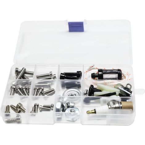 Kit de vis, écrous de barre, goujons pour tronçonneuse Stihl 024 026 MS260 034 036 038 042 048 MS260 MS360 MS440 MS441 MS460 MS461 MS660 (1/5)
