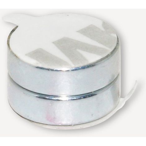 Magna-C Neodym-Scheibenmagnete Ø10x3mm selbstklebend (1/4)