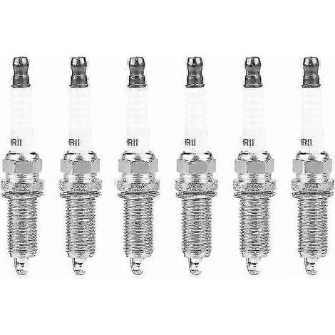 Set di candele all'iridio (6 pezzi), modello FXE22HR11, compatibile con 350Z, Altima, Maxima, Murano, Pathfinder, Quest, EX35, EX37, FX35, FX37, FX50, G25, G35 e altri modelli. (1/5)