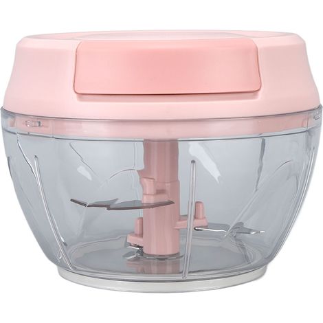 Mini hachoir à ail, rapide et efficace, design ergonomique, fond antidérapant confortable, ustensile de cuisine pour la cuisson. (1/5)