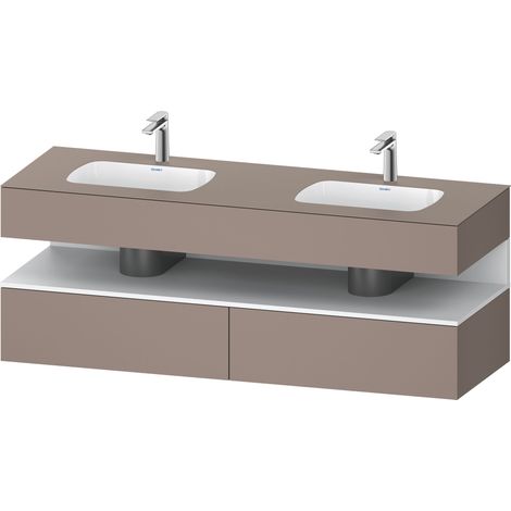 Duravit Collection One lavabo empotrado con base de lavabo