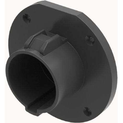 Supporto a parete per spina TIPO 1 per caricabatterie per auto elettriche dritto EV (1/3)