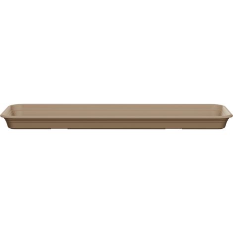 Florus Soucoupe Universelle Rectangulaire M80 - Gris - L 76 x B 17.8 x H 0 cm - extérieur - 100% recyclé