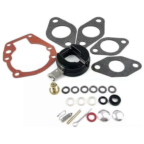 Kit de réparation de carburateur 439071 avec flotteur, remplace le carburateur des moteurs hors-bord Johnson Evinrude OMC/BRP de 3, 4, 5, 55, 6, 75, 10, 15 et 18 CV. (1/5)