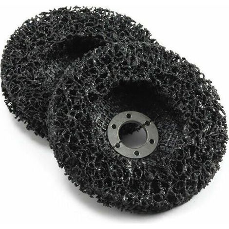 Disques de nettoyage, diamètre : 125 mm, dsque CSD, très grand, pour meuleuse d'angle(5pcs) (1/4)