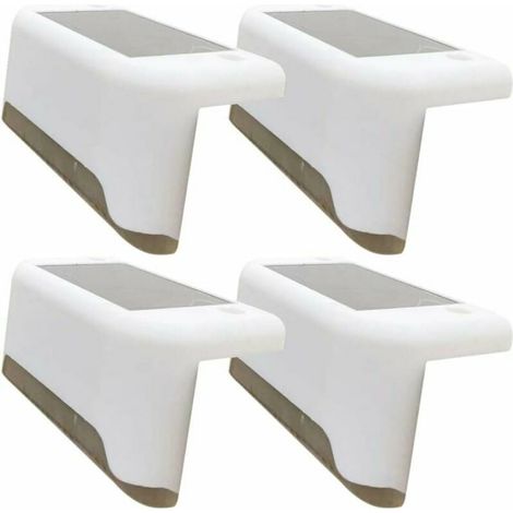 Lumières Solaires [Lot de 4] - Lumières Blanches à Énergie Solaire. (1/4)