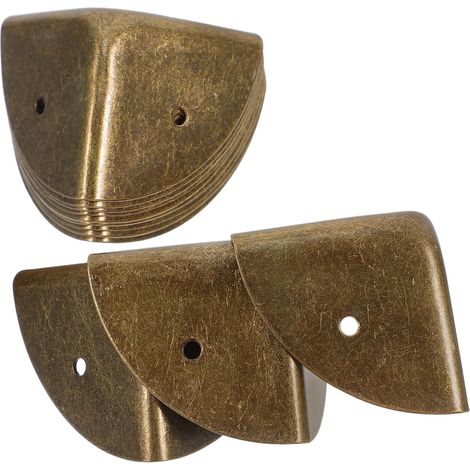 Protections d'angle en fer pour valises et bureaux, style vintage (1/5)