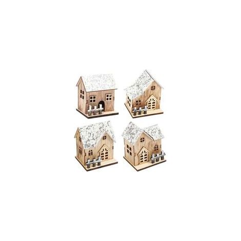 4 cabanes miniatures paysagères, (1/2)