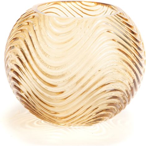 Amadeus - Vase boule Nais moutarde (1/2)
