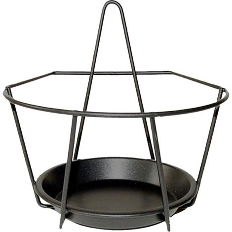 Soporte geométrico de pared para plantas, 17 x 17 cm. (1/2)