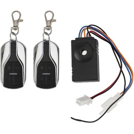 Sistema de alarma para bicicleta eléctrica de 36 V, 48 V, 60 V y 72 V con dos interruptores para bicicleta eléctrica/patinete eléctrico/controlador sin escobillas XKS (1/5)