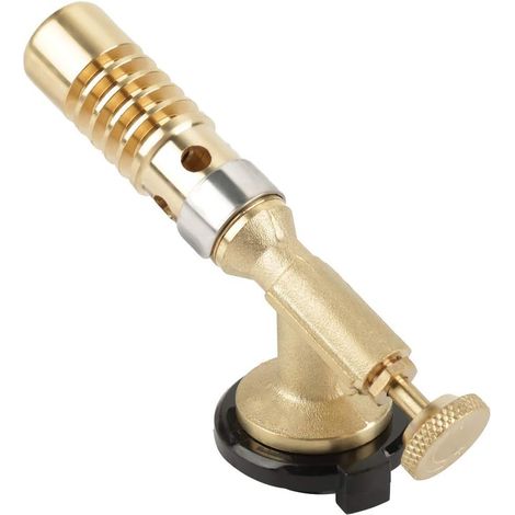 Pistolet à flamme professionnel, Chalumeau Culinaire Torche à souder Lampe à souder Torche de Cuisine en Laiton de Poche Torche culinaire de Chef (1/5)