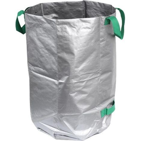 Robuster, wiederverwendbarer Gartenabfallsack, faltbarer, tragbarer Aufbewahrungssack, Behälter für Laub und Gras. (1/5)
