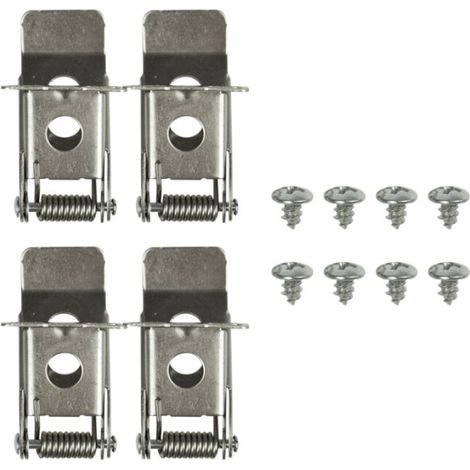 Ecolight 4 clips fixation panneaux LED placo encastrés (1/2)