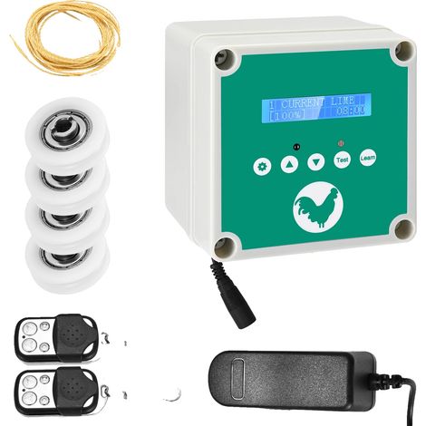 Apriporta per pollaio, con timer e sensore di luce, solo scatola (1/2)