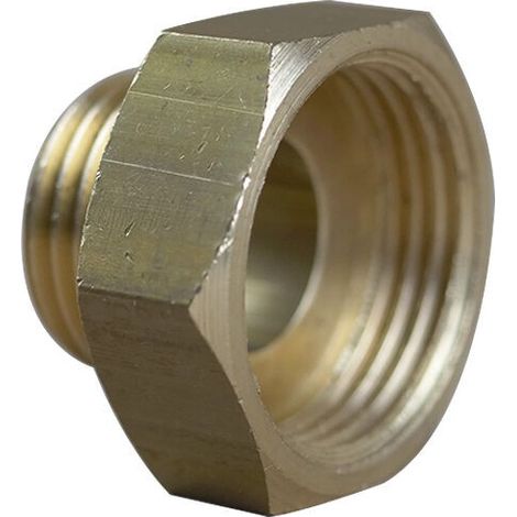 Arcanaute – Raccord laiton mâle 1/2'' - femelle 3/4'' pour vanne ABQM DN15 – Filetage plomberie – Connexion durable pour applications de plomberie - 003Z1252 (1/4)