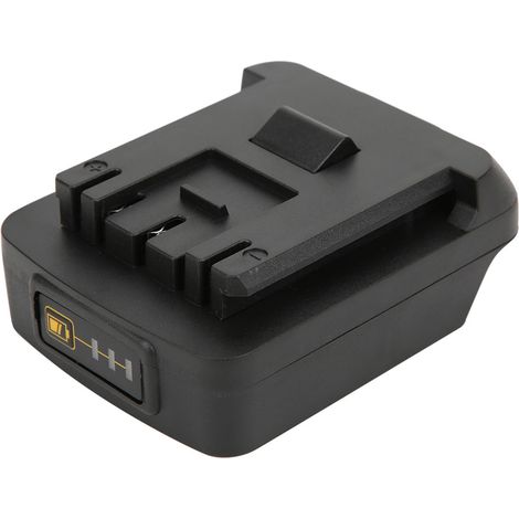 Adaptateur pour outils électriques Makita 18V Li-ion, compatible avec les batteries Bosch et doté d'un chargeur intégré. (1/5)