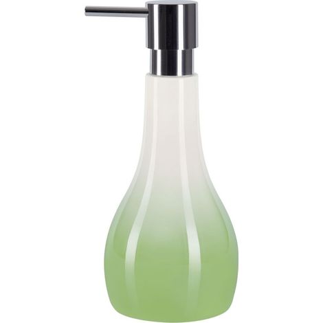 Distributeur de savon Porcelaine BALI Vert Spirella