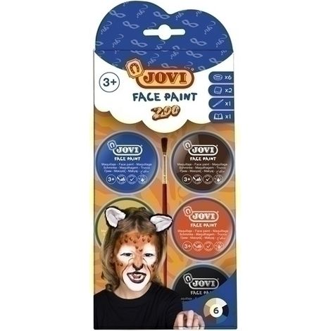 MAQ.JOVI ZOO BOTE 8 ml Cj.6 SURTIDOS