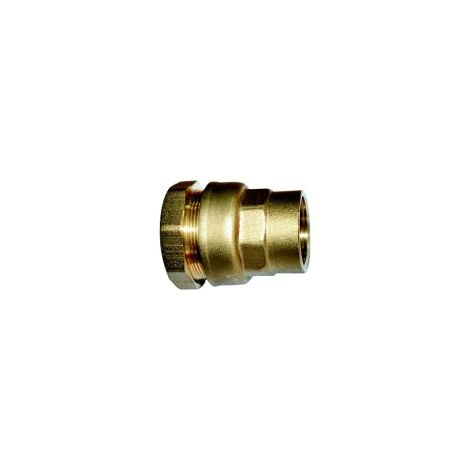 Raccord serrage extérieur femelle 15x21, pour tube polyéthylène Ø 20 - BOUTTÉ (1/2)
