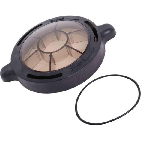 Couvercle de pompe de piscine transparent pour remplacement avec joint d'étanchéité Pureline Pure pour pompes à éclaboussures Pro XL PL15XX, couvercle en ABS facile à serrer à la main (1/5)