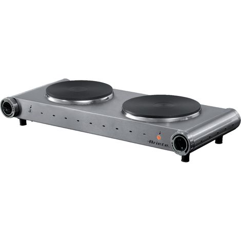 Réchaud électrique Ariete 994 argenté 2500 watts acier (1/5)