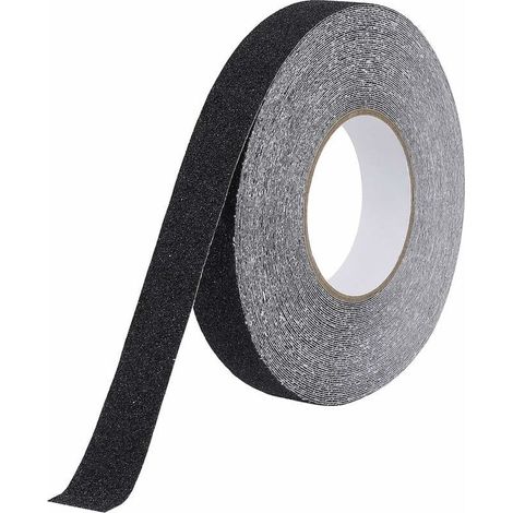 Bandes adhésives antidérapantes avec auto-adhésif, 2,5 cm x 20 m ruban adhésif antidérapant pour bande de roulement d'escalier, coussinet à haute traction pour sols intérieurs et extérieurs (1/5)