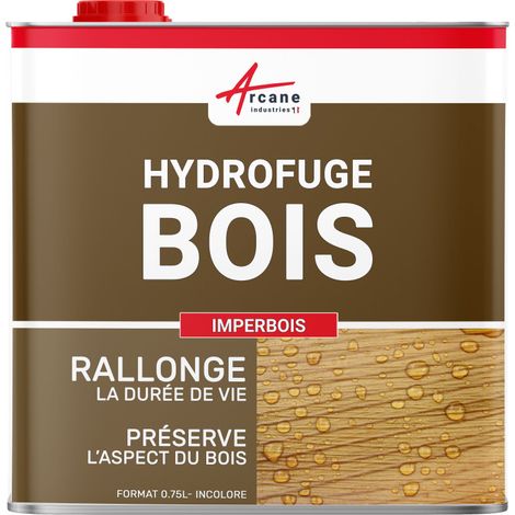 Hydrophobierende Versiegelung für Holz: Teak-Holz, Kiefer, exotisches Holz, Eiche - IMPERHOLZ - - 0.75L - bis zu 3.75m² (1/4)