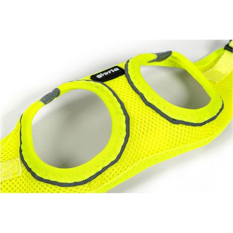 Hundegeschirr gloria air mesh star gelb Größe xxs (24-26 cm)