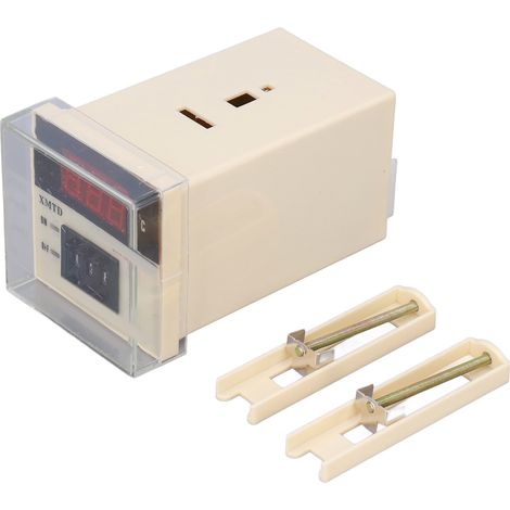 Thermostat numérique LCD réglable de type E, 220 V CA, 0‑399℃, XMTD‑2001 (1/5)