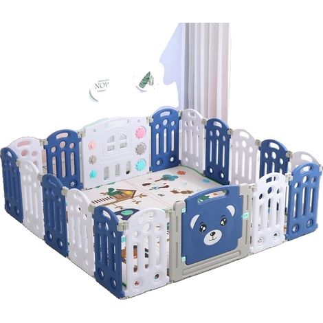Parc pour bébé, Plastique durable, Design pliable, 16 et 2 (1/2)