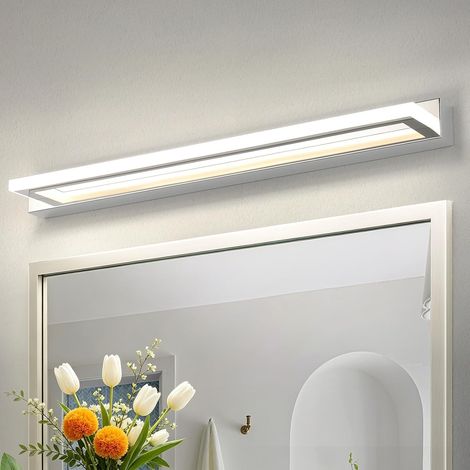 Lampe Miroir Salle de Bain LED 62cm, Applique Salle de Bain Miroir 13W 4000K, Éclairage de Vanité IP44 Étanche (1/5)