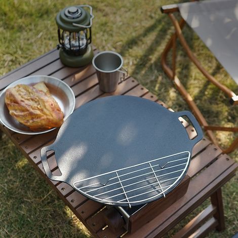 Petite grille de refroidissement demi-ronde en acier inoxydable 304, grille de cuisson, passoire à aliments, grille anti-brûlure (1/5)