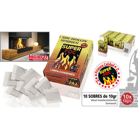 5 Confezione Senza Fumo 10 Buste 07902 Superfoc