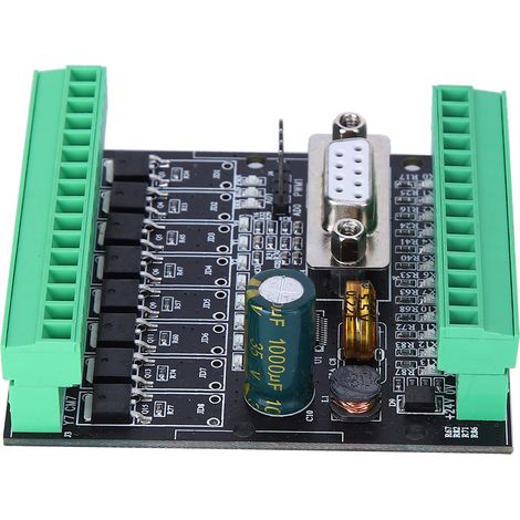 Carte de contrôle industrielle PLC FX1N/2N‑6MR/T/10/14/20MR/T WS2N‑20MT‑232‑S(C) (1/5)