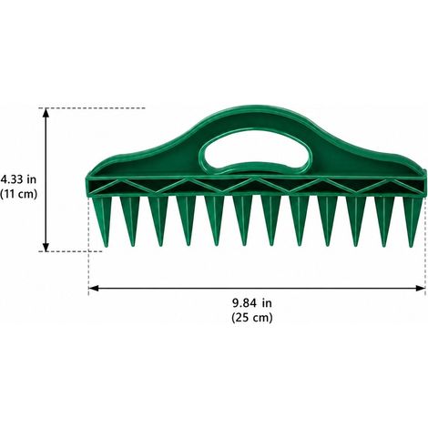 5 Pièces Plantoir Semis 25 x 11 cm Plastique Outils Plantation Graines Jardin (1/4)