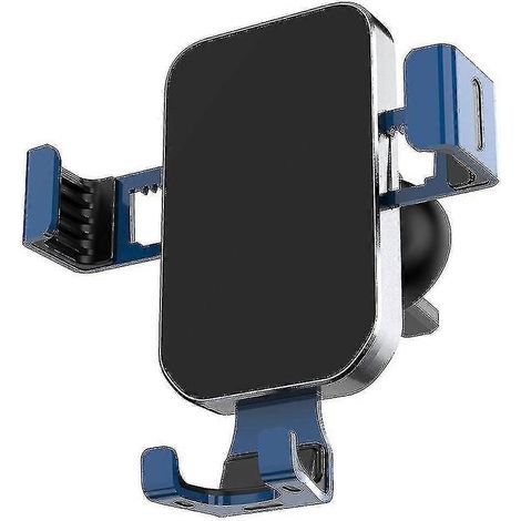 Support de téléphone portable pour voiture, support de bureau réglable, support pour smartphone (couleur : bleu) (1/5)
