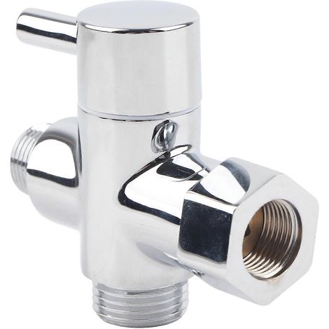 Mitigeur 3 voies inverseur pour douche, pièce de rechange salle de bain, pommeau fixe et douchette à main, vanne de dérivation (1/5)