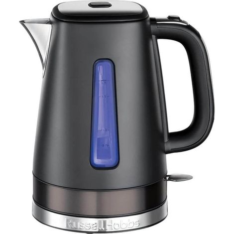 Hervidor eléctrico Russell Hobbs Matte Black 1.7L